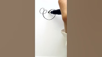 Calligraphy of Capital Letter O | Part 15/26 *super satisfying*