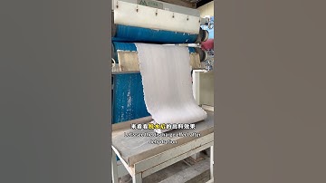 Paper mill pulp Dewatering #dehydration #dewateringmachine #pressmachine #dewatering