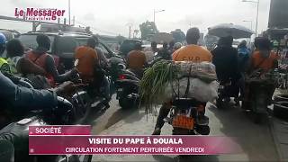 Pope's visit to Douala: traffic heavily disrupted this Friday, April 17, 2026 Pope's visit to Douala: traffic heavily disrupted this Friday, April 17, 2026