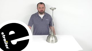 etrailer | Gustafson 12V RV LED Pendant Light w/ Light Shade Feature Review