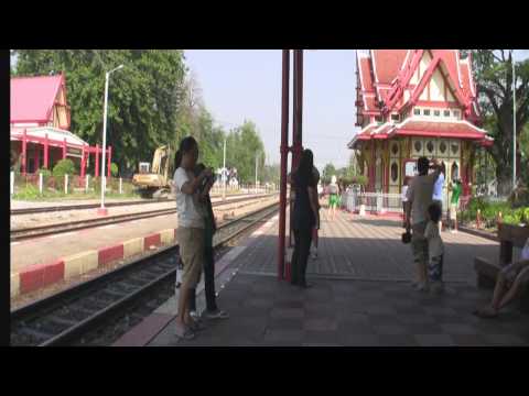 Video essay Hua hinNo.11.Hua hin Railway station　ホアヒン world travel video