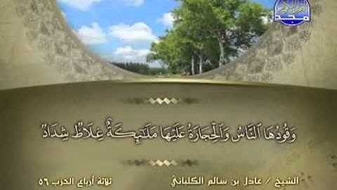 عادل الكلباني / سورة التحريم