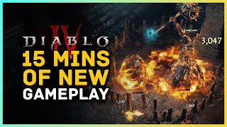 Diablo 4 - 15 Minutes of New Gameplay - Mage, Rogue & Barbarian Classes