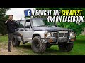 I bought the cheapest nissan patrol 4x4 on facebook marketplace