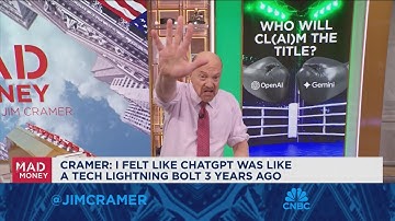 ChatGPT was a tech lightning bolt 3 years ago, says Jim Cramer