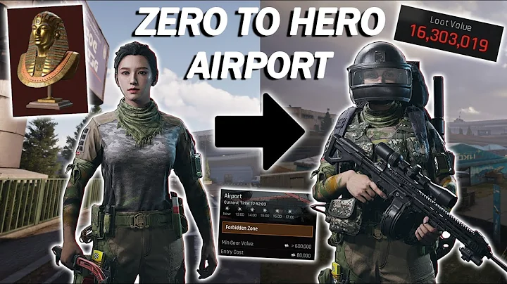 Zero To Hero Forbidden With Record Profit in AirPort - Arena Breakout: Infinite Test