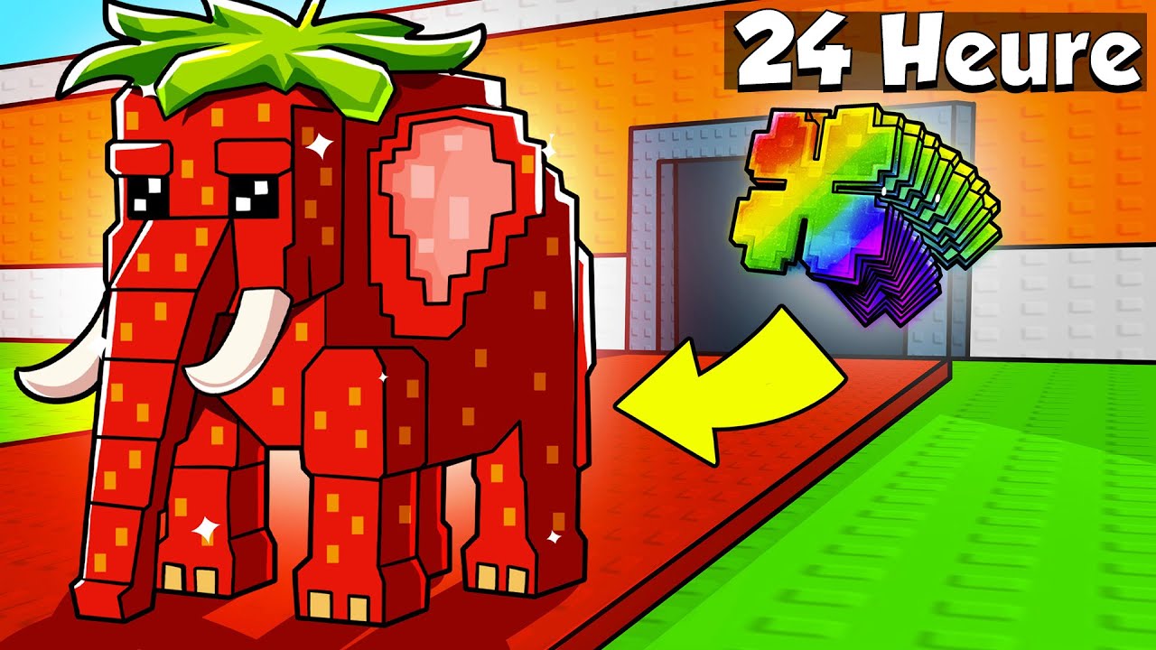 J'ai Utilisé la Chance Maximale pendant 24H sur Steal a Brainrot...