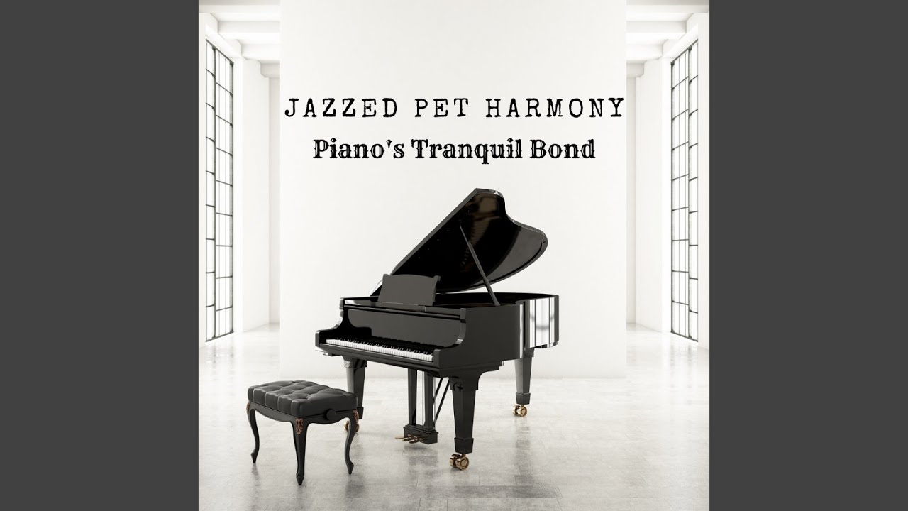 Ethereal Pet Echoes: Piano's Tranquil Melodic Harmony