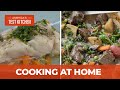 How to Make Hearty Beef and Vegetable Stew and Cod Baked in Foil with Leeks and Carrots