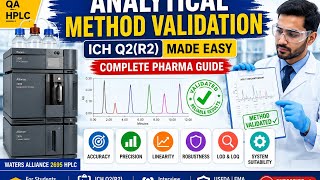 Analytical Method Validation (AMV) Explained | ICH Q2(R2) Complete Guide | HPLC Validation |QC