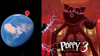 Poppy Playtime: Chapter 3  NEW BOSSES + ENDING on Google Earth!