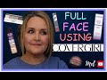 FULL FACE OF COVERGIRL MAKEUP - HITS & MISSES | OVER 50!