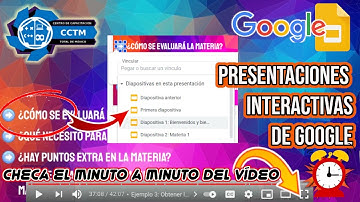 🧑‍🏫¿Cómo hacer presentaciones interactivas? | Google Slides | ¡Muy, muy Fácil!