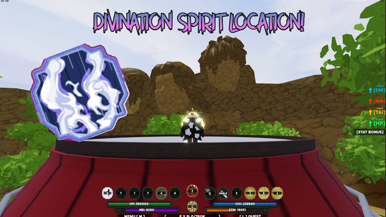 DIVINATION SPIRIT Spawn Location & Showcase!