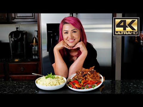 The Best Chicken Fajitas and Creamy Potato Salad Recipe