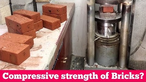 Compressive Strength of Bricks | Test on Bricks | Digital Compression Testing Machine
