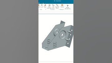 Siemens NX Sheet Metal Bracket Design | NX CAD Tutorial #sheetmetals  #caddesign  #3dmodeling