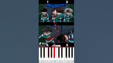 AAAHHH Hide and seek Horror #squidgame #squidgame3 (@sonaextra) - Octave Piano Tutorial