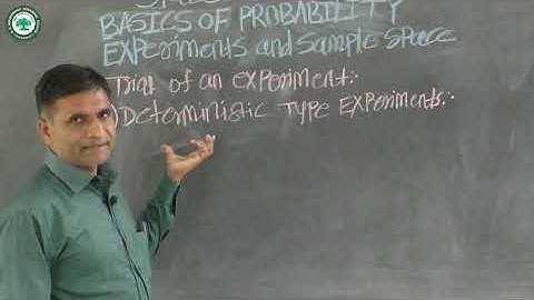 F.Y.B.Sc.(Statistics) || Topic: Basics of Probability (lec-2) || By Prof. Khilare S.K.