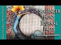 Scavenger Hunt Journal Pages | the saga continues | #scavengerhunt2020