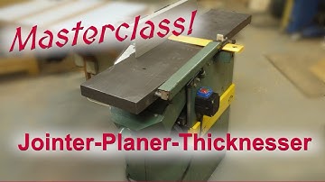 Masterclass: Perfect Jointer-Planer-Thicknesser Setup!