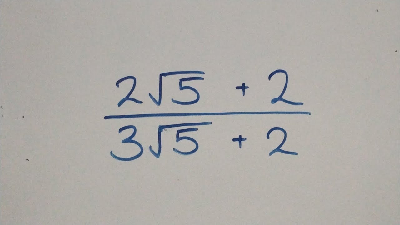 Hard Square Roots A Very Hard Square Root Math Problem - YouTube