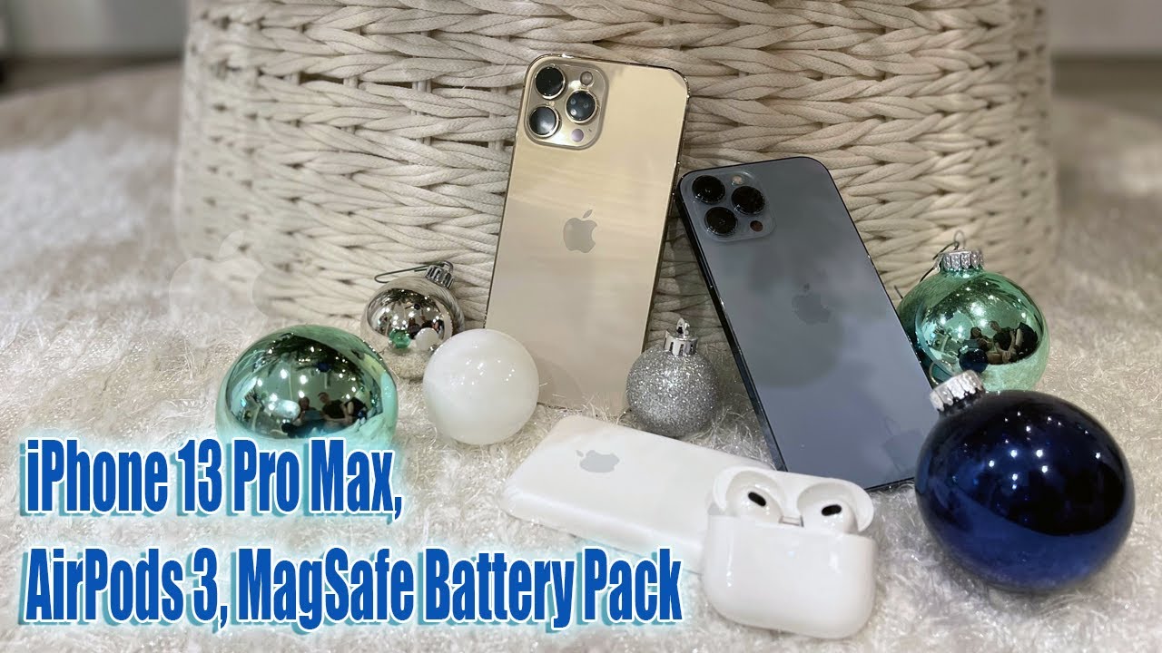 iPhone 13 Pro Max | AirPods Gen 3 | Battery Pack - Unboxing and Review -  YouTube