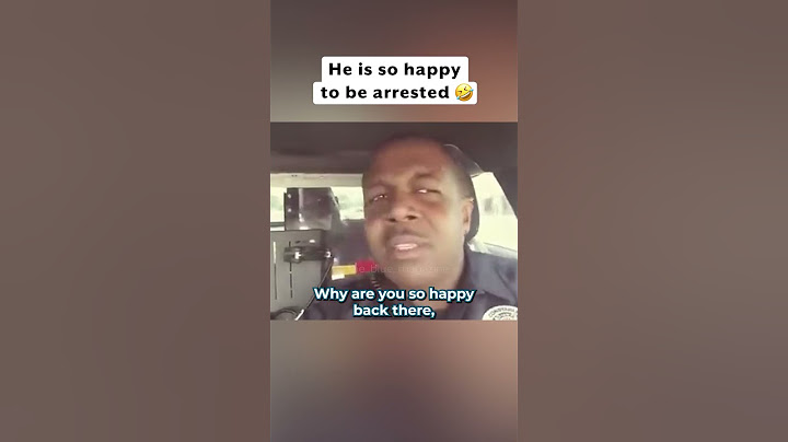 Man thanks officer for arresting him 🤣 #shorts