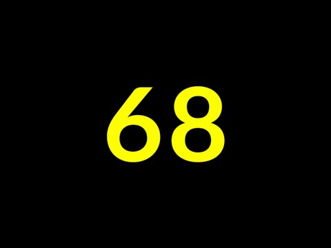 68 Seconds Countdown Timer With Sound Effect