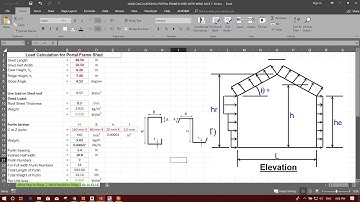 DESIGN COURSE ON 3D STEEL PORTAL FRAME IN SAP2000-PART4