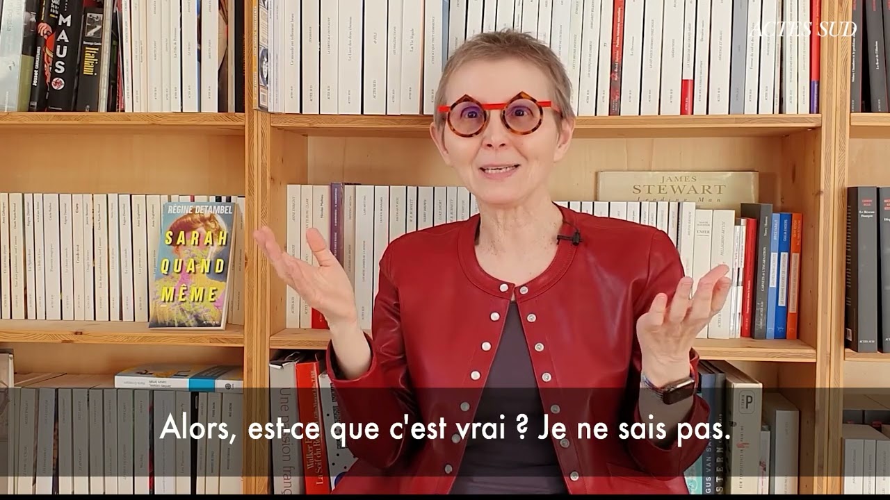 Régine Detambel | **Sarah quand même**