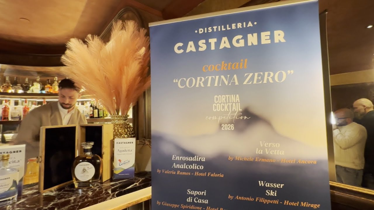 A Cortina la presentazione di una selezione di cocktail zero e low alcool