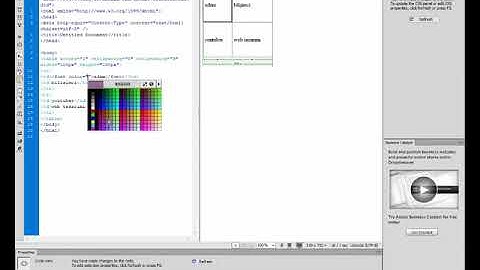 Web Tasarım Dersleri #3 (Tablolar)