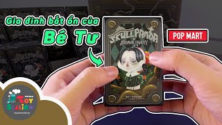 Bé Tư Wednesday và gia đình bất ổn The Adams Family Pop Mart ToyStation 811