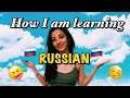 How I am learning Russian + Notebook tour 🇷🇺💖 My Russian Study Routine  - learn a language from 0