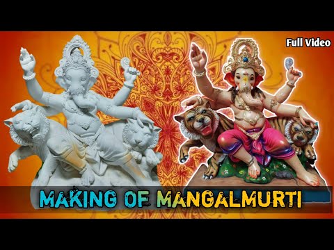 || Best Ganesha murti idol Painting || ||Ganpati painting || Shree ...