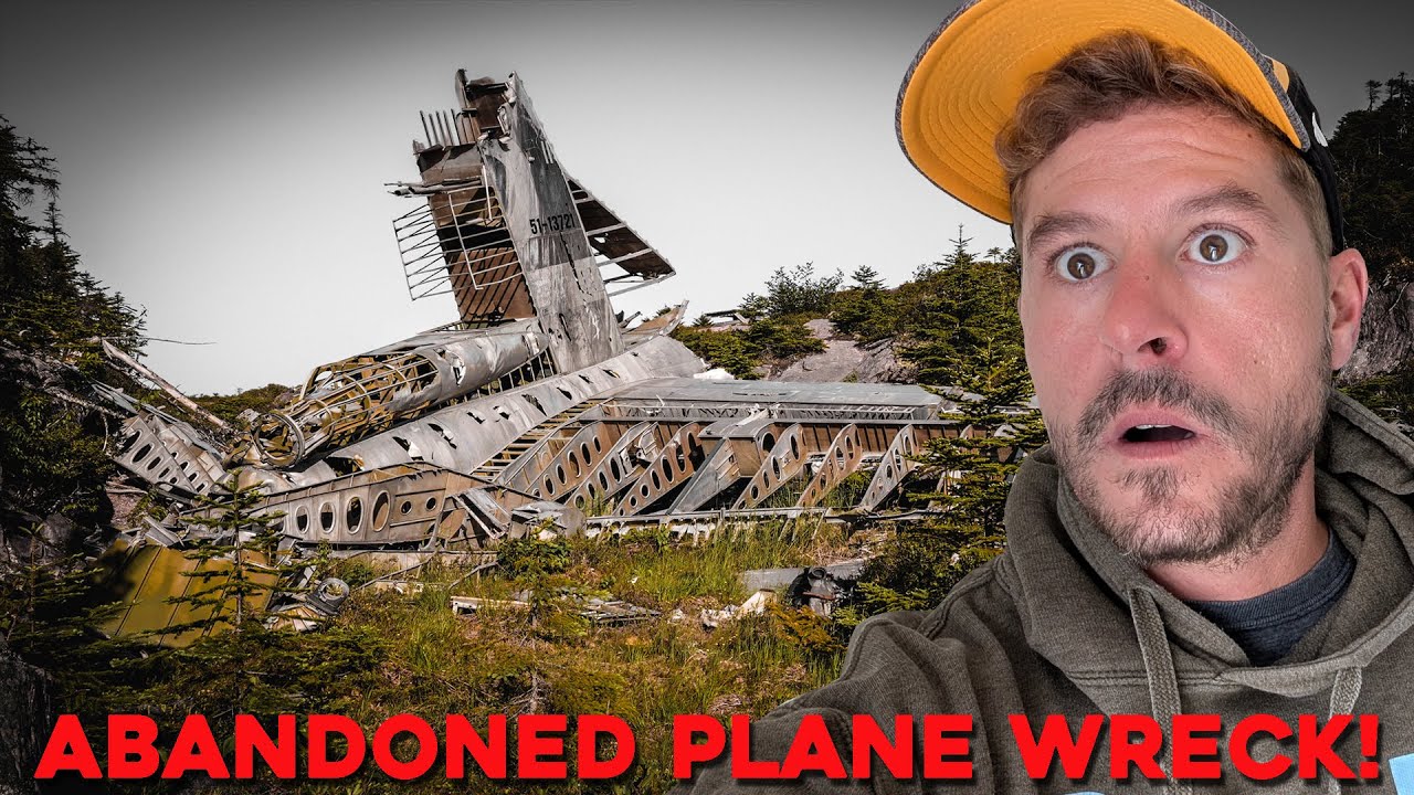 We Found an ABANDONED WAR PLANE CRASH SITE in the MOUNTAINS! (WRECKAGE LEFT FOR 70 YEARS)
