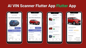 AI-Powered VIN Scanner Flutter App | Vehicle Identification Number (VIN) Lookup
