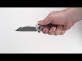 Video: มีดพับ Kershaw Diskin Deadline Frame Lock Knife (8Cr13Mov 3.25" Two-Tone),1087