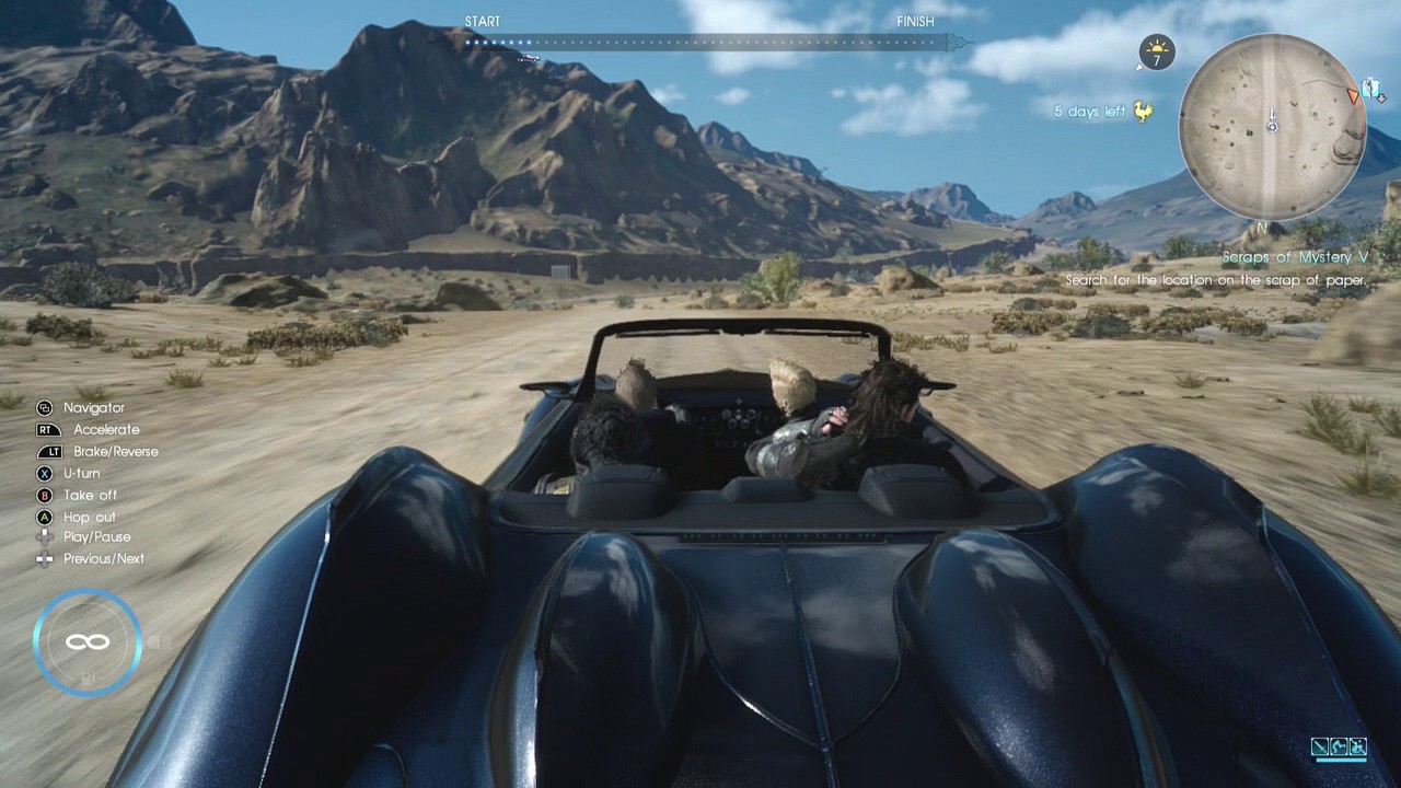 FFXV - Scraps Of Mystery Quest #5: Sylvester's Map Piece E