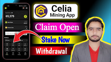 Celia Mining App stake now | Celia Mining App New Update | Celia Mining App Withdraw