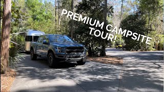 Disney’s Fort Wilderness Premium Campsite Tour | Is it Worth It? | Airstream In Disney! by Exactly Erica 2,615 views 1 year ago 4 minutes, 6 seconds