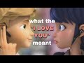 Adrien said "I LOVE YOU"  in Animan... was it for Marinette? | Miraculous Ladybug THEORY