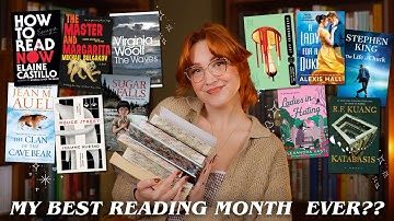 Reviewing the 11 (Amazing) Books I Read in September! 📚 Reading Wrap Up ✨