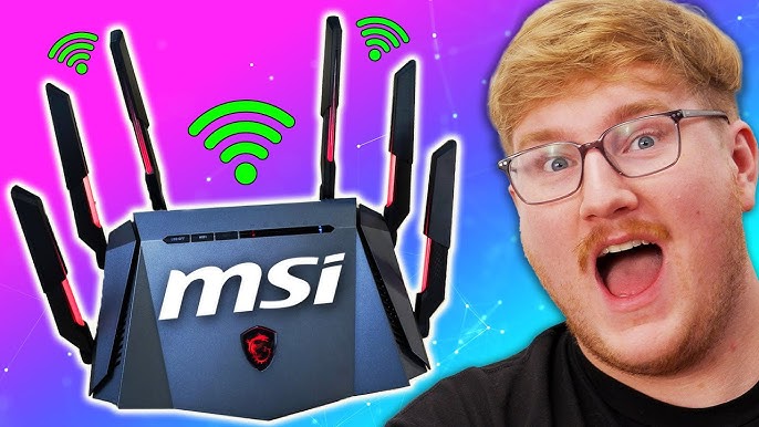 How to set up MSI RadiX Gaming Router with desktop and laptop