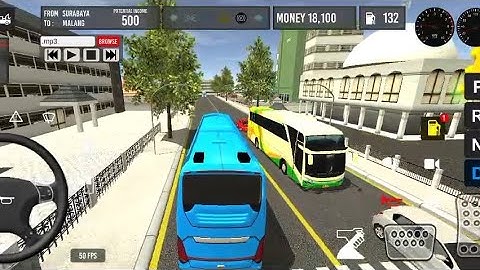 IBDB Bus simulator | 2022 Indonesia Bus simulator 3d studio Gameplay Android, iOS #bussimulator