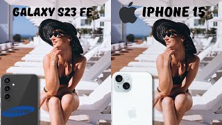 Samsung Galaxy S23 FE VS iPhone 15 Camera Test Comparison