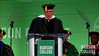 Arthur M. Blank '63, H'98 2024 Babson College Undergraduate Commencement Address