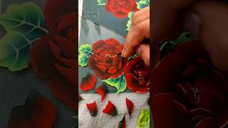 ♥️ + 🌹 INCREDIBLE red roses Painting / Botanical Art / Acrylic Painting Ideas / Mother's day ❤️
