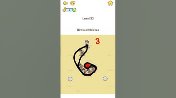 DRAW MASTER: BRAIN PUZZLES GAME! MOBILE GAME | LEVEL 33 | ALL LEVELS #shorts #gameplay #brainpuzzle